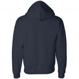 Champion S800 Double Dry Eco Full-Zip Hooded Sweatshirt - Navy