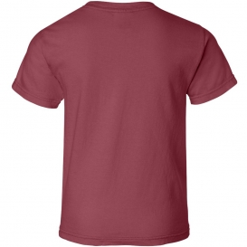 Comfort Colors 9018 Garment-Dyed Youth Midweight T-Shirt - Crimson