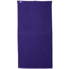 Carmel Towel Company C3060 Velour Beach Towel - Purple
