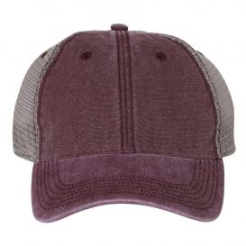 Legacy DTA Dashboard Trucker Cap - Burgundy/Grey