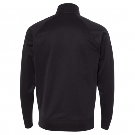 Independent Trading Co. EXP70PTZ Unisex Poly-Tech Full-Zip Track Jacket - Black