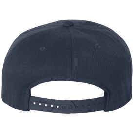 Flexfit 110F Flat Bill Snapback Cap - Navy