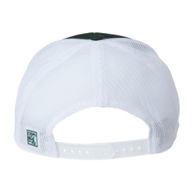 The Game GB452E Everyday Trucker Cap - Dark Green/White