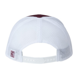 The Game GB452E Everyday Trucker Cap - Maroon/White