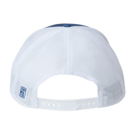The Game GB452E Everyday Trucker Cap - Sea Blue/White