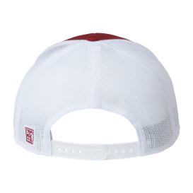 The Game GB452R Everyday Rope Trucker Cap - Cardinal/White