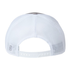 The Game GB452R Everyday Rope Trucker Cap - Light Grey/Black