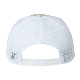 The Game GB452R Everyday Rope Trucker Cap - Light Olive/White