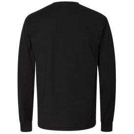 ComfortWash GDH200 Garment-Dyed Long Sleeve T-Shirt - Black