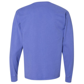 ComfortWash GDH200 Garment-Dyed Long Sleeve T-Shirt - Deep Forte Blue
