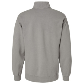 ComfortWash GDH425 Garment-Dyed Quarter-Zip Sweatshirt - Concrete Grey