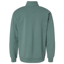 ComfortWash GDH425 Garment-Dyed Quarter-Zip Sweatshirt - Cypress Green