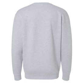 Independent Trading Co. IND3000 Heavyweight Crewneck Sweatshirt - Grey Heather
