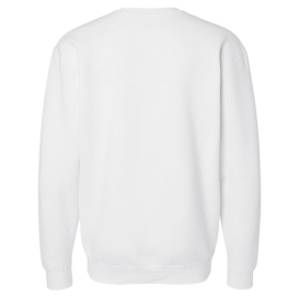 Independent Trading Co. IND3000 Heavyweight Crewneck Sweatshirt - White