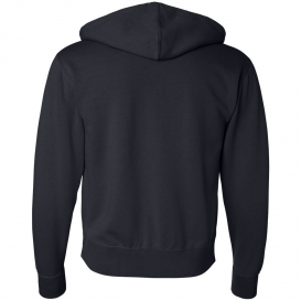 Independent Trading Co. AFX90UNZ Unisex Lightweight Full-Zip Hooded Sweatshirt - Classic Navy