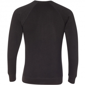 Independent Trading Co. PRM30SBC Unisex Special Blend Raglan Sweatshirt - Black