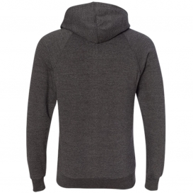 Independent Trading Co. PRM33SBZ Unisex Special Blend Raglan Full-Zip Hooded Sweatshirt - Carbon