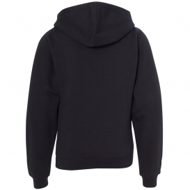 Independent Trading Co. SS4001Y Youth Midweight Hooded Sweatshirt - Black
