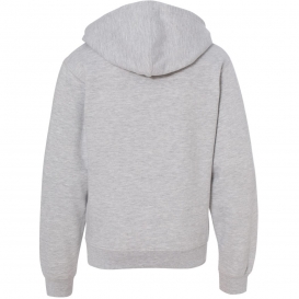 Independent Trading Co. SS4001Y Youth Midweight Hooded Sweatshirt - Grey Heather