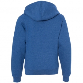 Independent Trading Co. SS4001Y Youth Midweight Hooded Sweatshirt - Royal Heather