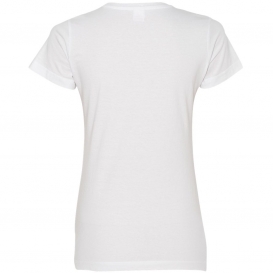 LAT 3516 Women\'s Fine Jersey Tee - White