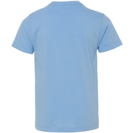 LAT 6101 Youth Fine Jersey T-Shirt - Light Blue