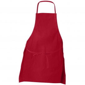 Liberty Bags 5502 Two-Pocket Butcher Apron - Red