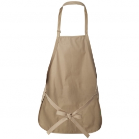Liberty Bags 5507 Adjustable Neck Strap Apron - Tan
