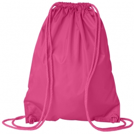 Liberty Bags 8881 Drawstring Pack with DUROcord - Hot Pink