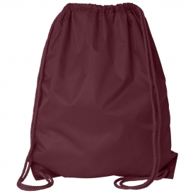 Liberty Bags 8882 Large Drawstring Pack with DUROcord - Maroon