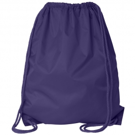 Liberty Bags 8882 Large Drawstring Pack with DUROcord - Purple