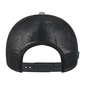Legacy MPS Mid-Pro Snapback Trucker Cap - Melange Grey/Black