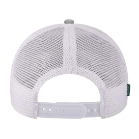 Legacy MPS Mid-Pro Snapback Trucker Cap - Melange Grey/White