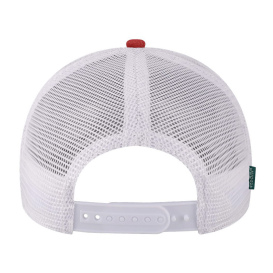 Legacy MPS Mid-Pro Snapback Trucker Cap - Melange Scarlet/White