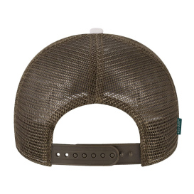 Legacy MPS Mid-Pro Snapback Trucker Cap - White/Caramel/Brown