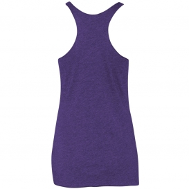 Next Level 6733 Women\'s Triblend Racerback Tank - Purple Rush