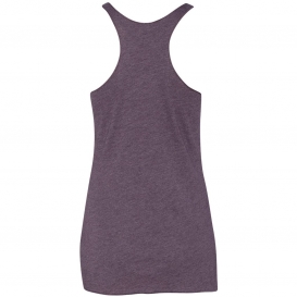 Next Level 6733 Women\'s Triblend Racerback Tank - Vintage Purple