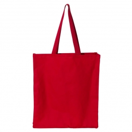 OAD OAD100 Promotional Shopper Tote - Red