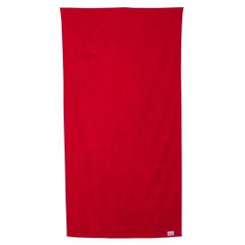 OAD OAD3060 Value Beach Towel - Red