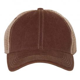 Legacy OFA Old Favorite Trucker Cap - Burgundy/Khaki