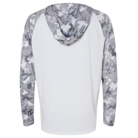 Paragon 240 Tortuga Extreme Performance Hooded T-Shirt - White/Aluminum Camo