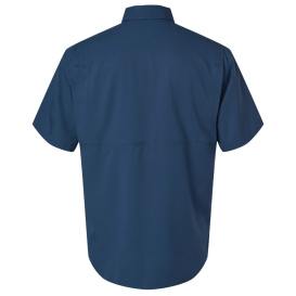 Paragon 700 Hatteras Performance Short Sleeve Fishing Shirt - Navy ...