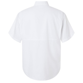 Paragon 700 Hatteras Performance Short Sleeve Fishing Shirt - White