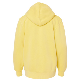 Independent Trading Co. PRM1500Y Youth Midweight Pigment-Dyed Hooded Sweatshirt - Pigment Yellow