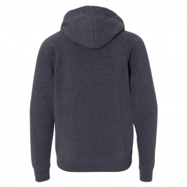 Independent Trading Co. PRM15YSB Youth Special Blend Raglan Hooded Sweatshirt - Midnight Navy