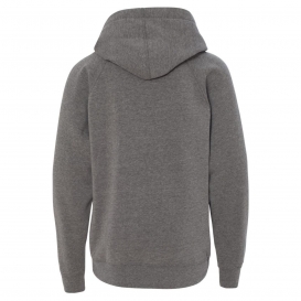 Independent Trading Co. PRM15YSB Youth Special Blend Raglan Hooded Sweatshirt - Nickel