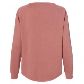 Independent Trading Co. PRM2000 Women's California Wave Wash Crewneck Sweatshirt - Dusty Rose