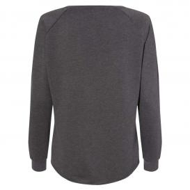 Independent Trading Co. PRM2000 Women\'s California Wave Wash Crewneck Sweatshirt - Shadow