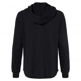 Independent Trading Co. PRM2500Z Women\'s California Wave Wash Full-Zip Hooded Sweatshirt - Black