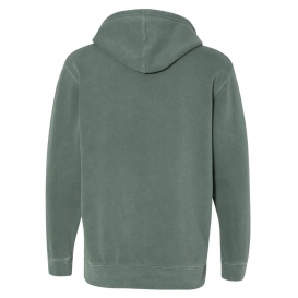 Independent Trading Co. PRM4500 Heavyweight Pigment-Dyed Hooded Sweatshirt - Pigment Alpine Green